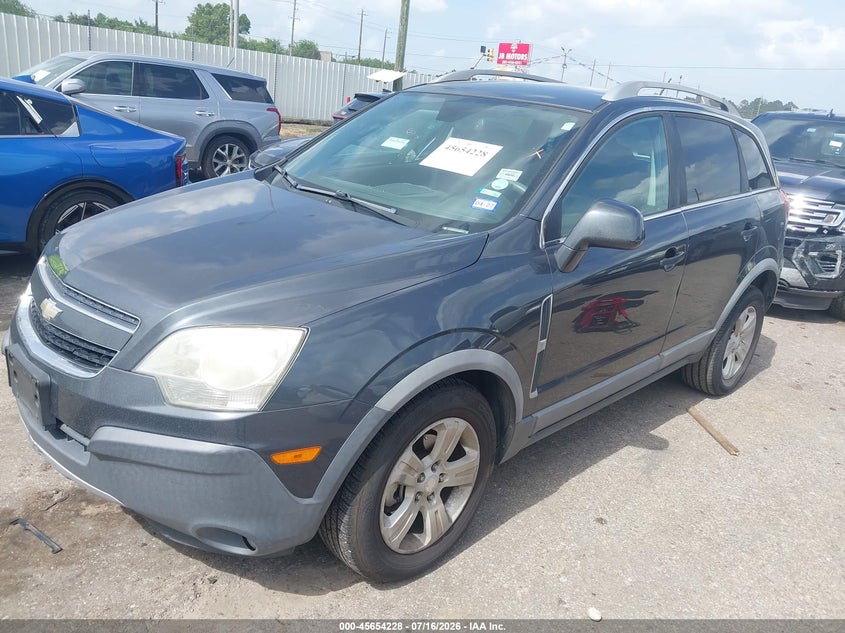 Vin: 3gnal2ekxds562589, lot: 46152783, chevrolet captiva sport fleet ls 20132