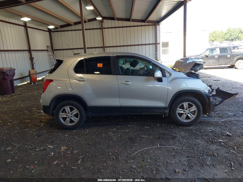 CHEVROLET TRAX 2022 VIN KL7CJNSM9NB542908