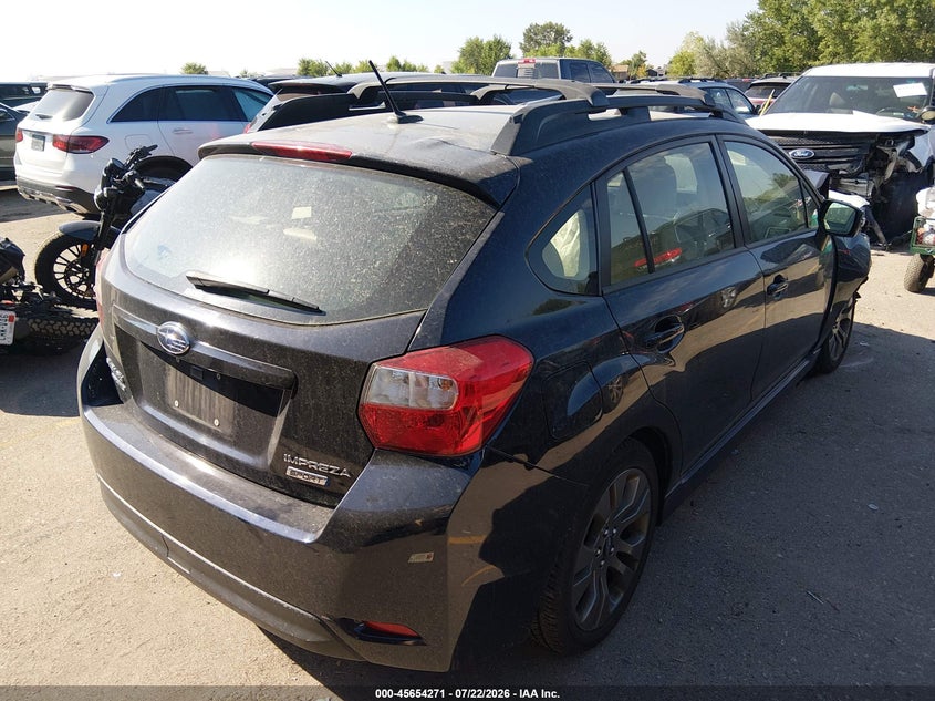 Vin: jf1gpaz69fh324667, lot: 46152826, subaru impreza 2.0i sport limited 20154