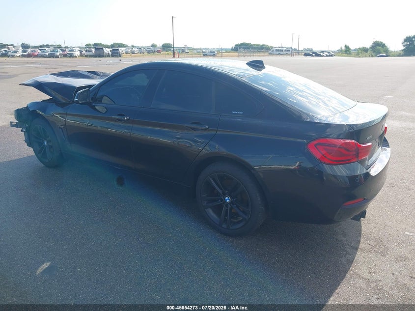 2018 BMW 430I Gran Coupe xDrive VIN: WBA4J3C50JBG90653 Lot: 45654273