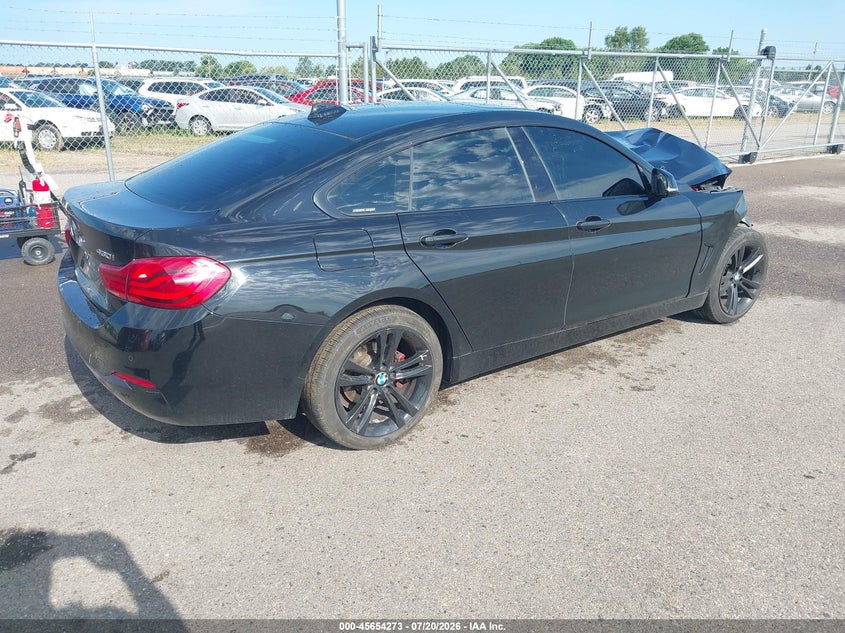 2018 BMW 430I Gran Coupe xDrive VIN: WBA4J3C50JBG90653 Lot: 45654273