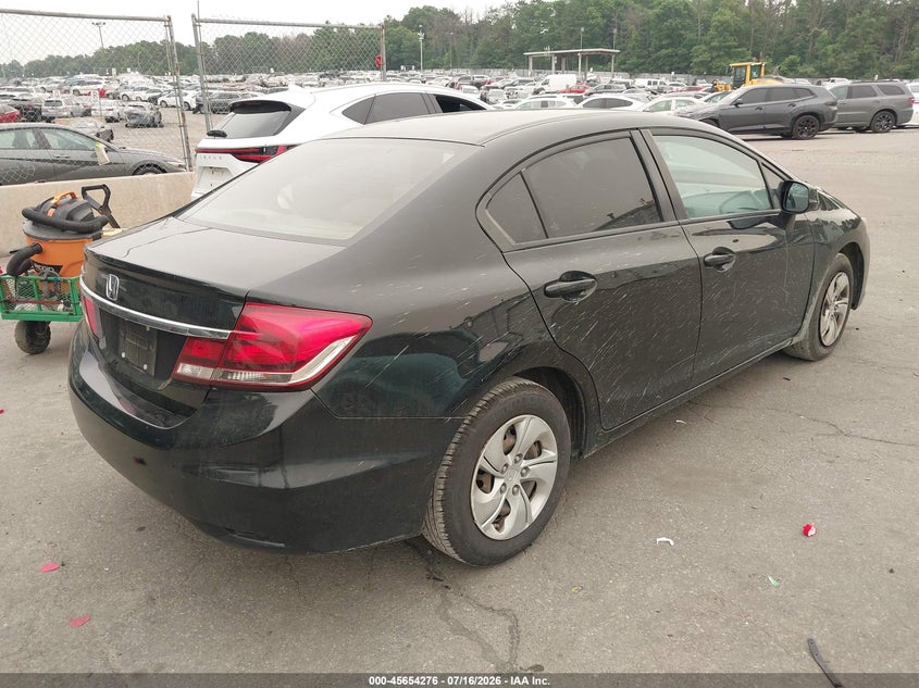 2013 HONDA CIVIC auction photo 4