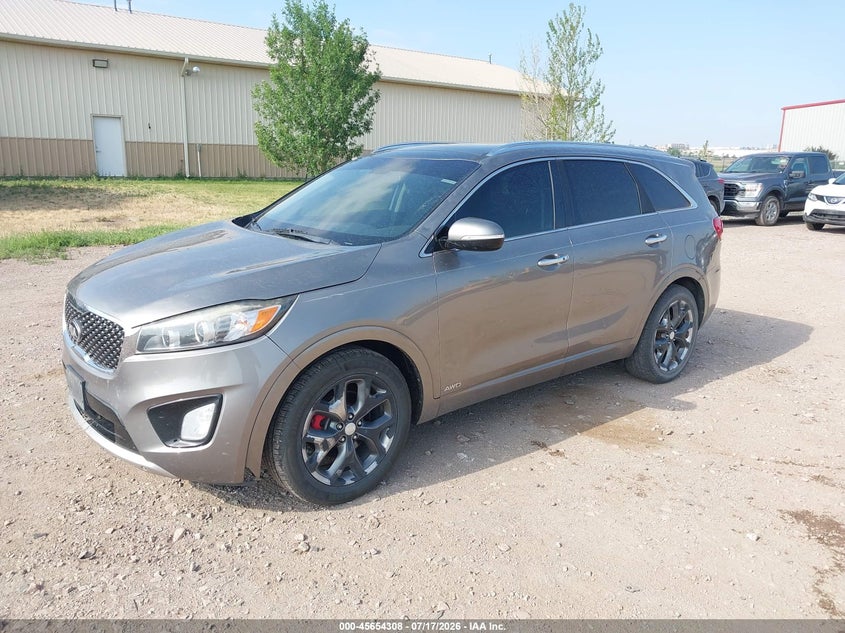 Vin: 5xypkda55gg087294, lot: 46152863, kia sorento 3.3l sx 20162