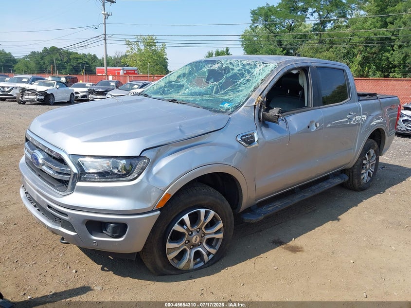 2020 Ford Ranger Lariat VIN: 1FTER4FH3LLA23162 Lot: 45654310