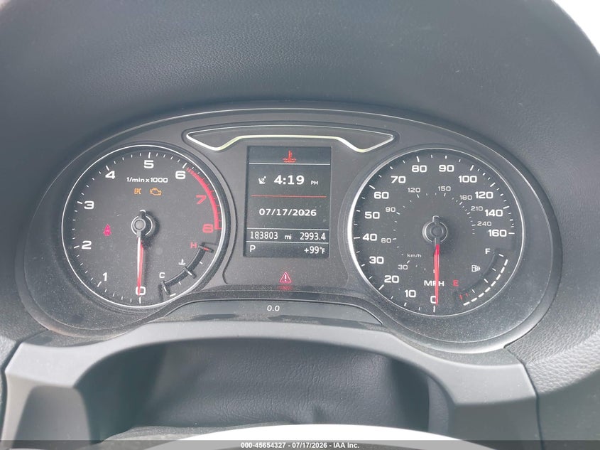 2015 Audi A3 2.0T Premium VIN: WAUBFGFFXF1040114 Lot: 45654327
