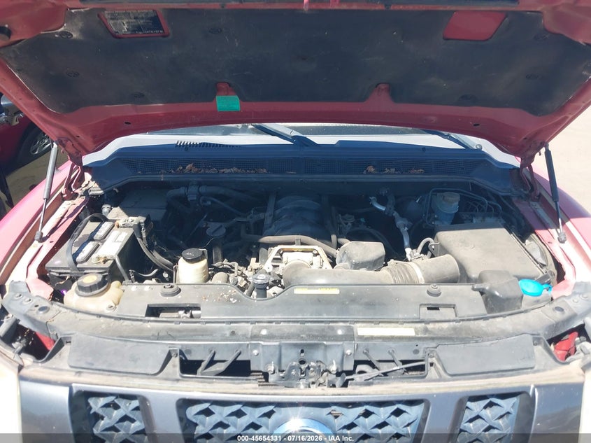 2008 Nissan Titan Xe VIN: 1N6AA07C08N307570 Lot: 45654331
