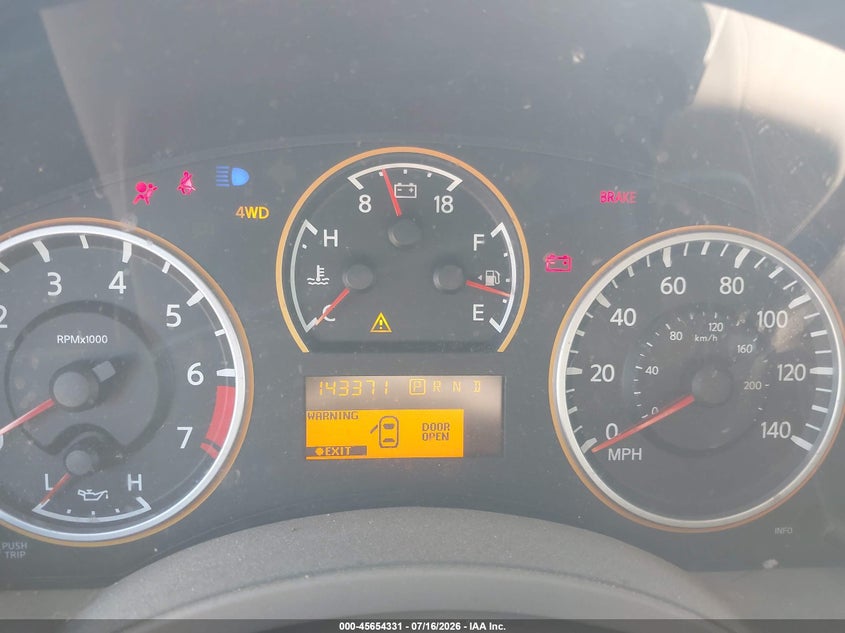 2008 Nissan Titan Xe VIN: 1N6AA07C08N307570 Lot: 45654331