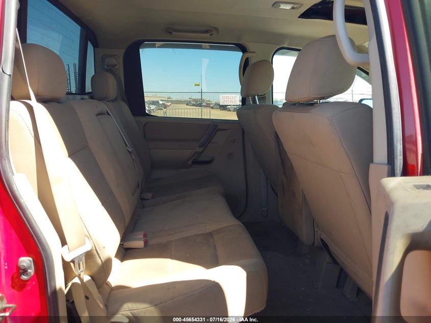 2008 Nissan Titan Xe VIN: 1N6AA07C08N307570 Lot: 45654331