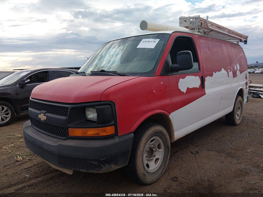 Vin: 1gcwgaff3g1298412, lot: 46152893, chevrolet express 2500 work van 20162