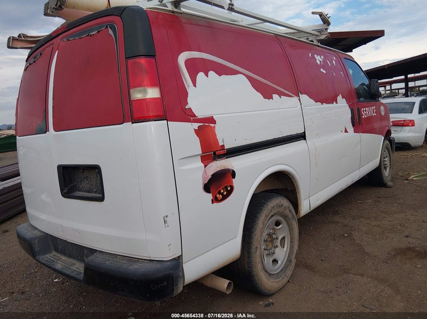 Vin: 1gcwgaff3g1298412, lot: 46152893, chevrolet express 2500 work van 20164