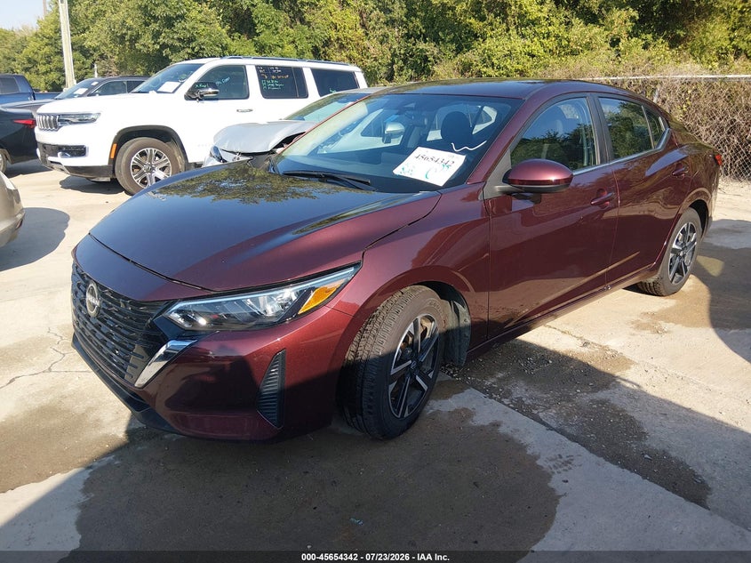 2025 NISSAN SENTRA auction photo 2