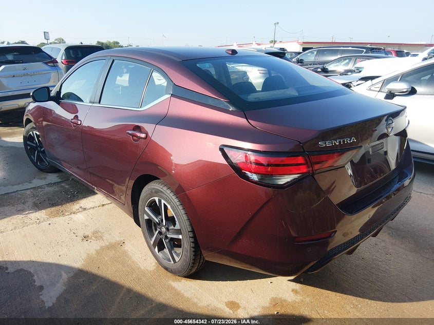 2025 NISSAN SENTRA auction photo 3