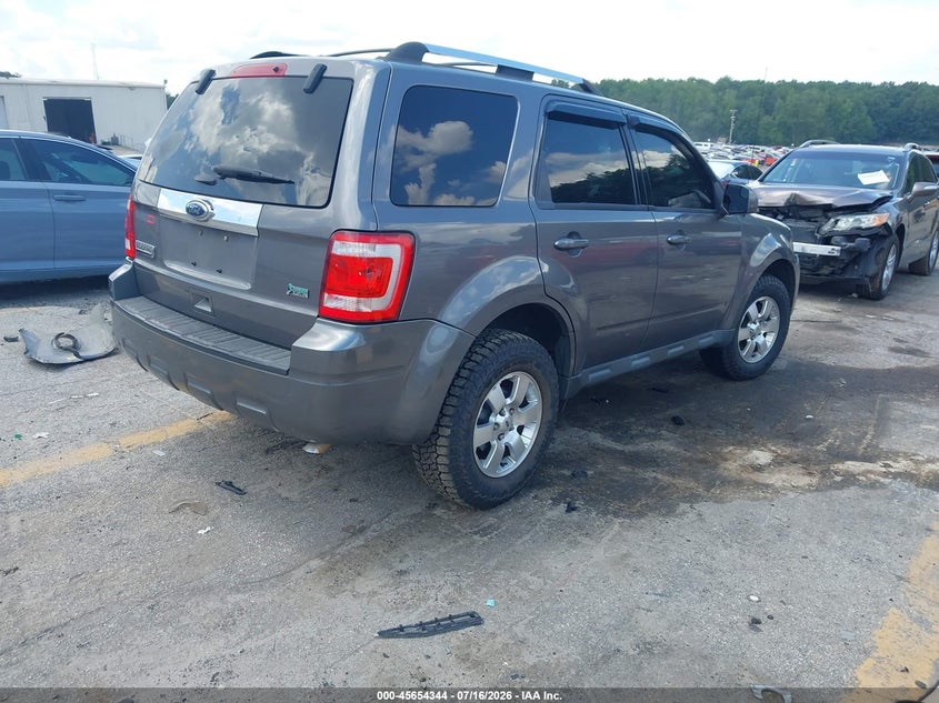 Vin: 1fmcu0eg2bkc69188, lot: 46152899, ford escape limited 20114