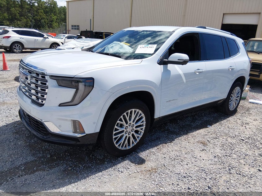 Vin: 1gkenlks7tj157390, lot: 46152939, gmc acadia denali fwd 20262