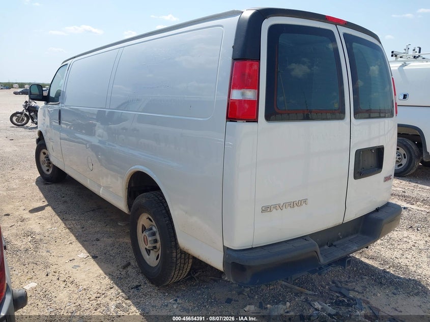 Vin: 1gtw7bfp3p1112642, lot: 46152946, gmc savana cargo rwd 2500 extended wheelbase work van 20233