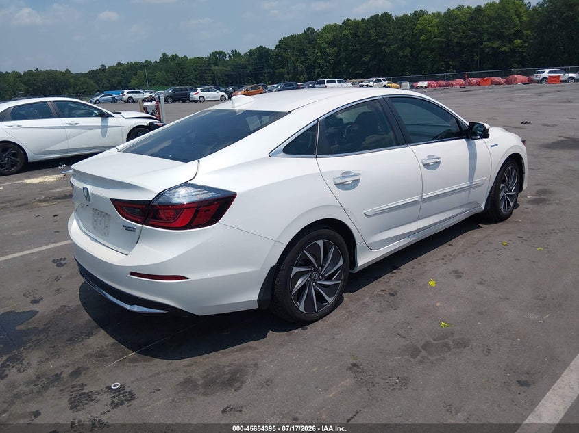 2019 Honda Insight Touring VIN: 19XZE4F90KE006560 Lot: 45654395