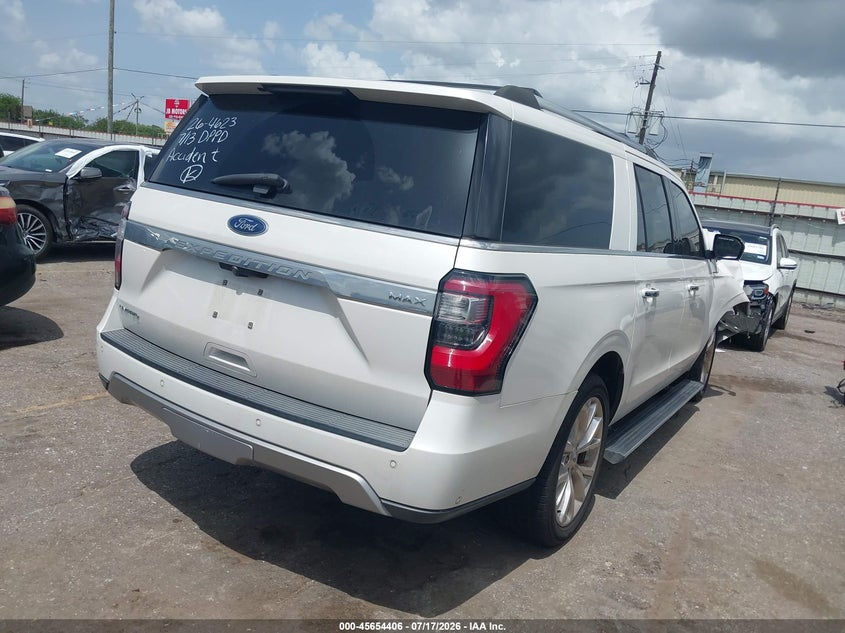Vin: 1fmjk1kt5jea44524, lot: 46152961, ford expedition max limited 20184