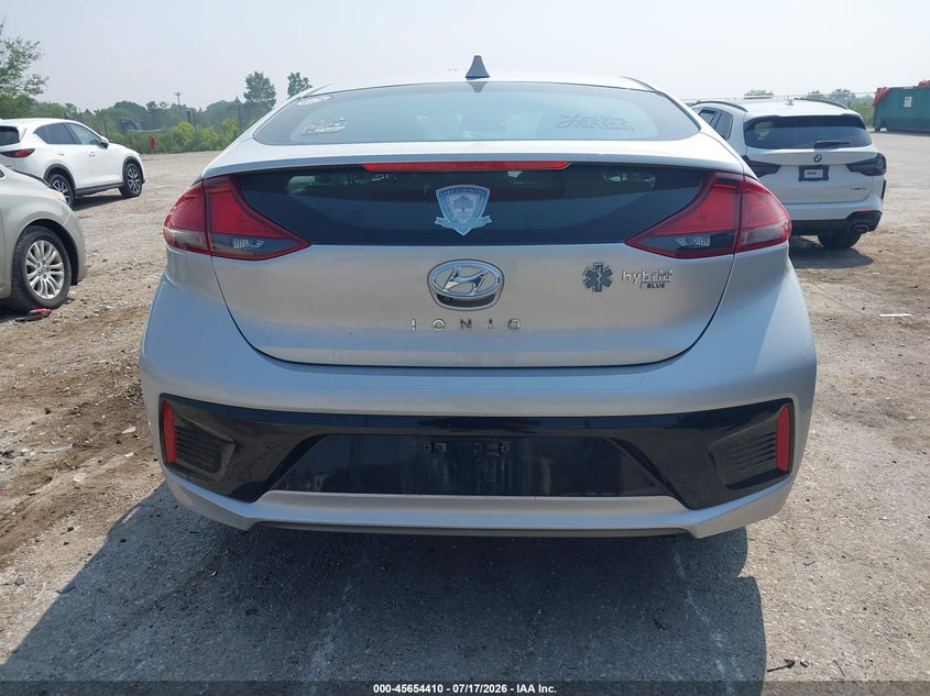 2018 Hyundai Ioniq Hybrid Blue VIN: KMHC65LC2JU072693 Lot: 45654410