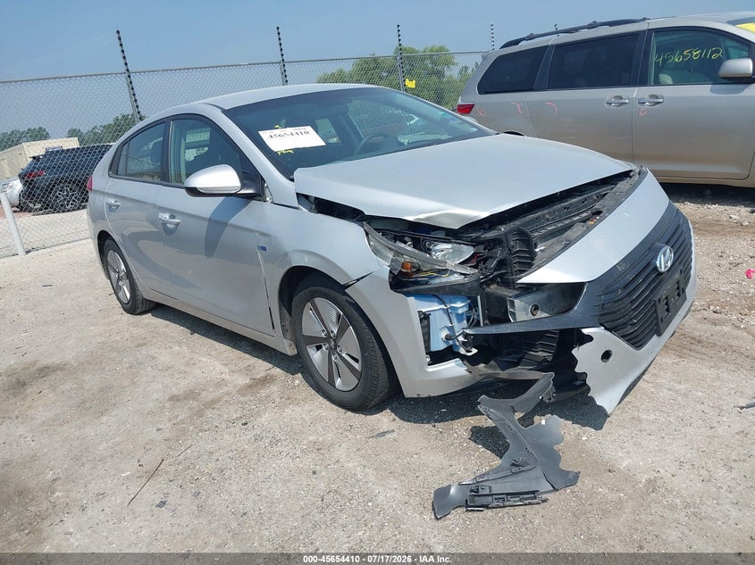 2018 Hyundai Ioniq Hybrid Blue VIN: KMHC65LC2JU072693 Lot: 45654410