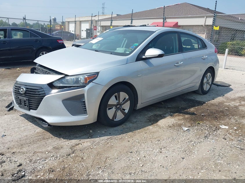 2018 Hyundai Ioniq Hybrid Blue VIN: KMHC65LC2JU072693 Lot: 45654410