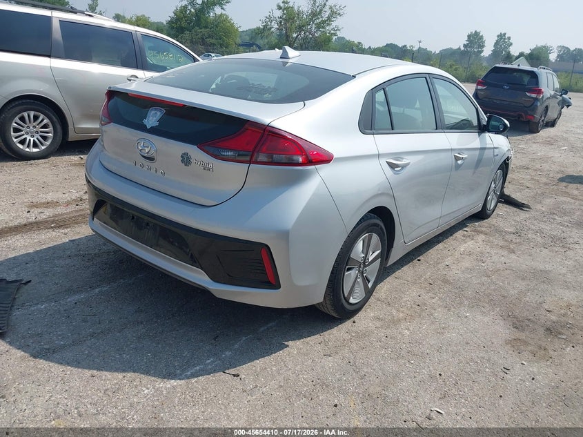 2018 Hyundai Ioniq Hybrid Blue VIN: KMHC65LC2JU072693 Lot: 45654410