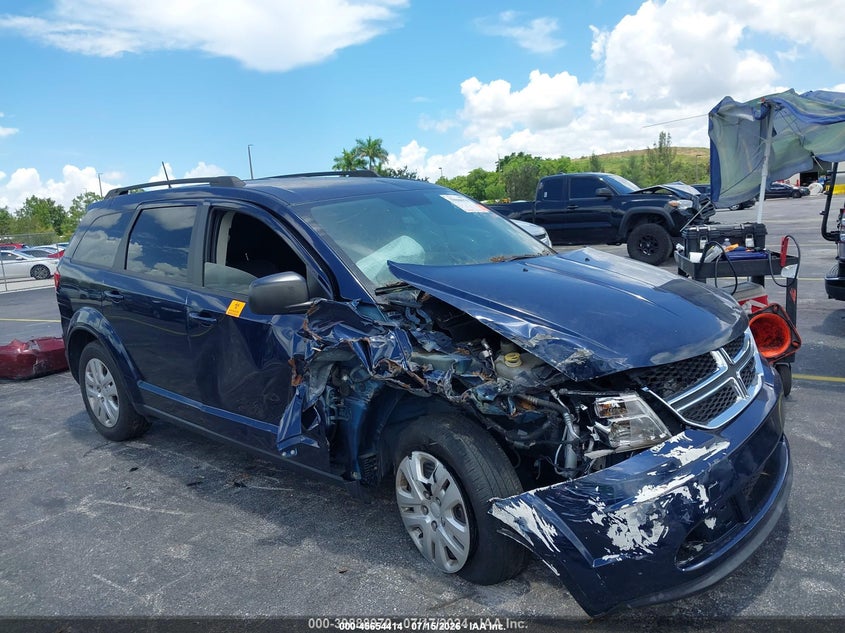 2020 DODGE JOURNEY SPORT UTILITY VEHICLE 2.4L I-4 DOHC, VVT, 173HP