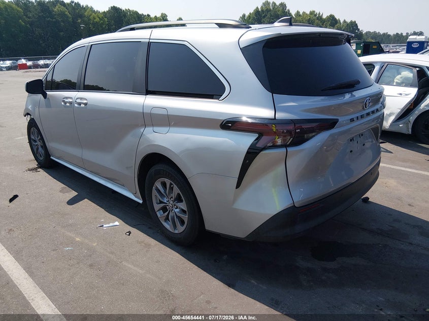 Vin: 5tdyrkec7ps152243, lot: 46152996, toyota sienna xle 20233