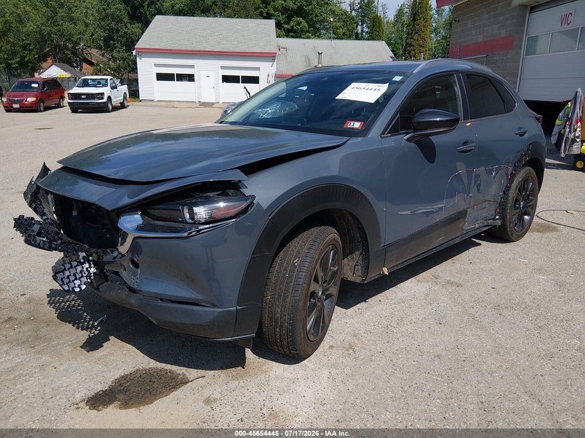 Vin: 3mvdmbcl8nm433415, lot: 46153001, mazda cx-30 carbon edition 20222