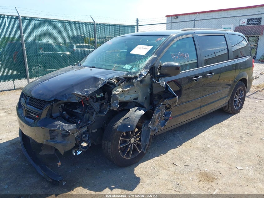 Vin: 2c4rdgeg4hr755616, lot: 46153019, dodge grand caravan gt 20172