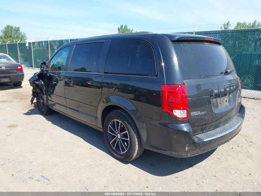 Vin: 2c4rdgeg4hr755616, lot: 46153019, dodge grand caravan gt 20173