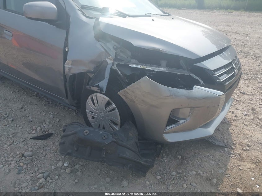 2021 Mitsubishi Mirage Carbonite Edition/Es/Le VIN: ML32AUHJ3MH009117 Lot: 45654472