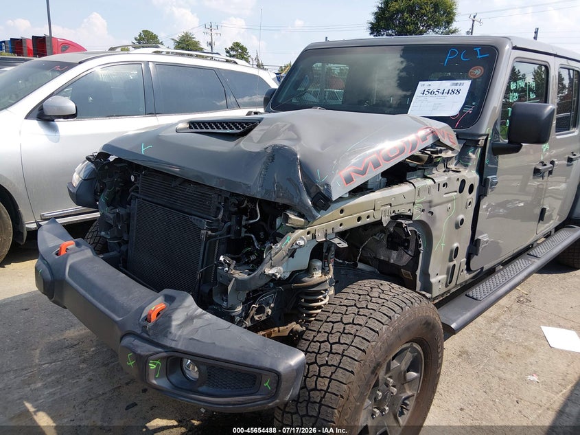 2021 Jeep Gladiator Mojave 4X4 VIN: 1C6JJTEG1ML578600 Lot: 45654488