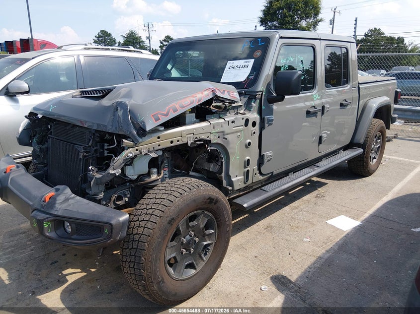 2021 Jeep Gladiator Mojave 4X4 VIN: 1C6JJTEG1ML578600 Lot: 45654488