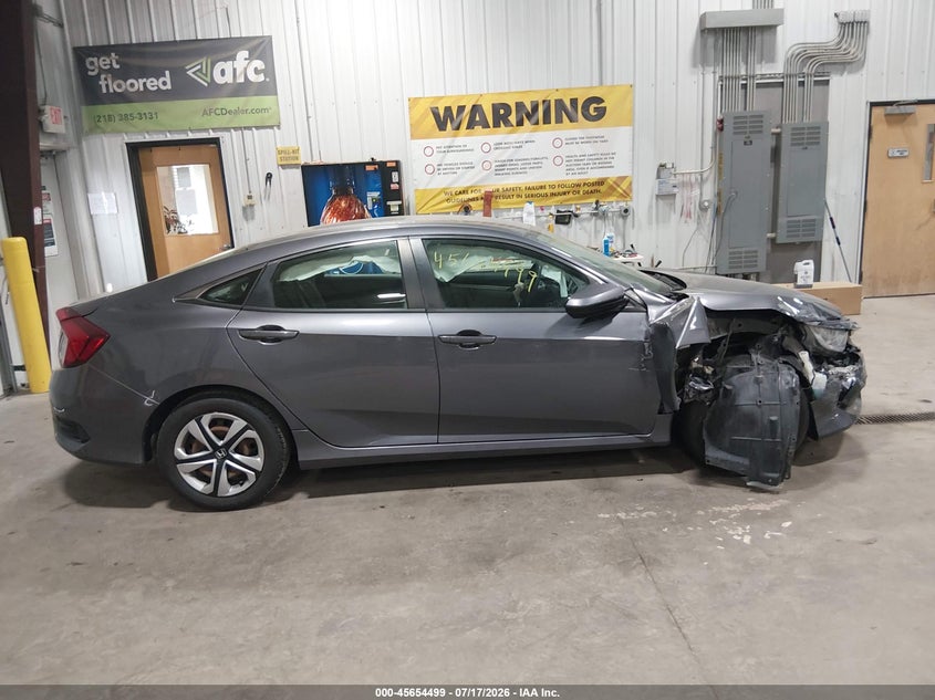 2018 HONDA CIVIC SEDAN 2.0L I-4 DOHC, VVT, 158HP