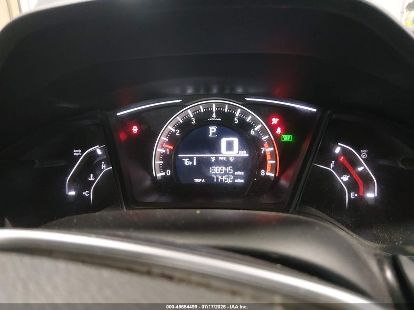 2018 HONDA CIVIC auction photo 7