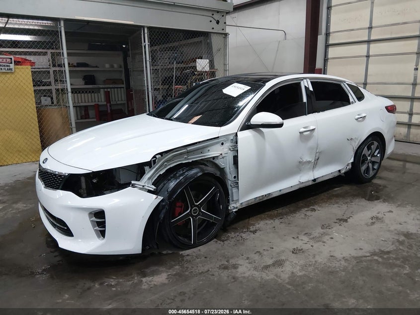 Vin: 5xxgw4l2xhg167297, lot: 46153073, kia optima sx turbo 20172