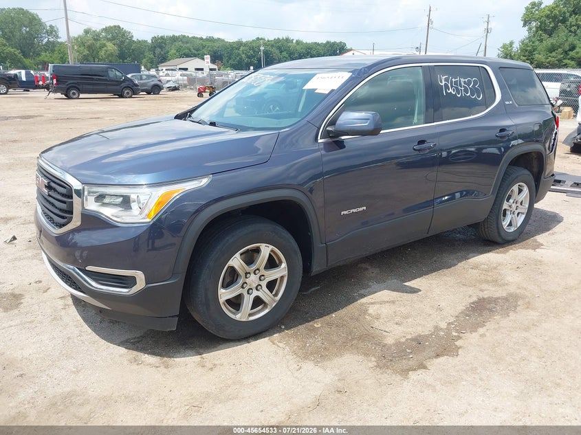 2019 GMC Acadia Sle-1 VIN: 1GKKNKLA6KZ102013 Lot: 45654533