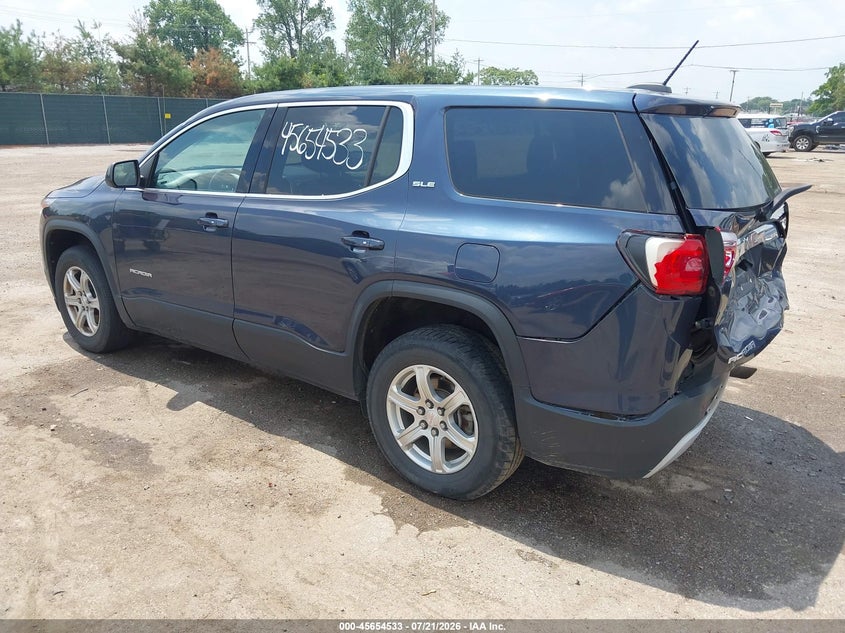 2019 GMC Acadia Sle-1 VIN: 1GKKNKLA6KZ102013 Lot: 45654533
