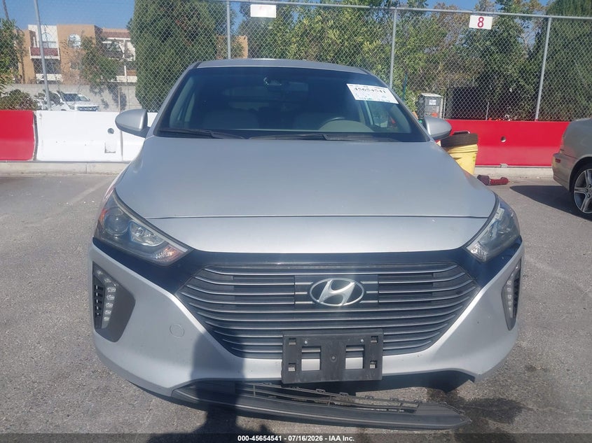 2018 Hyundai Ioniq Hybrid Sel VIN: KMHC75LC7JU065817 Lot: 45654541