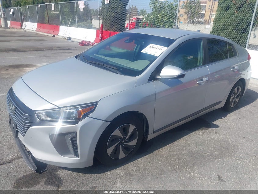 2018 Hyundai Ioniq Hybrid Sel VIN: KMHC75LC7JU065817 Lot: 45654541