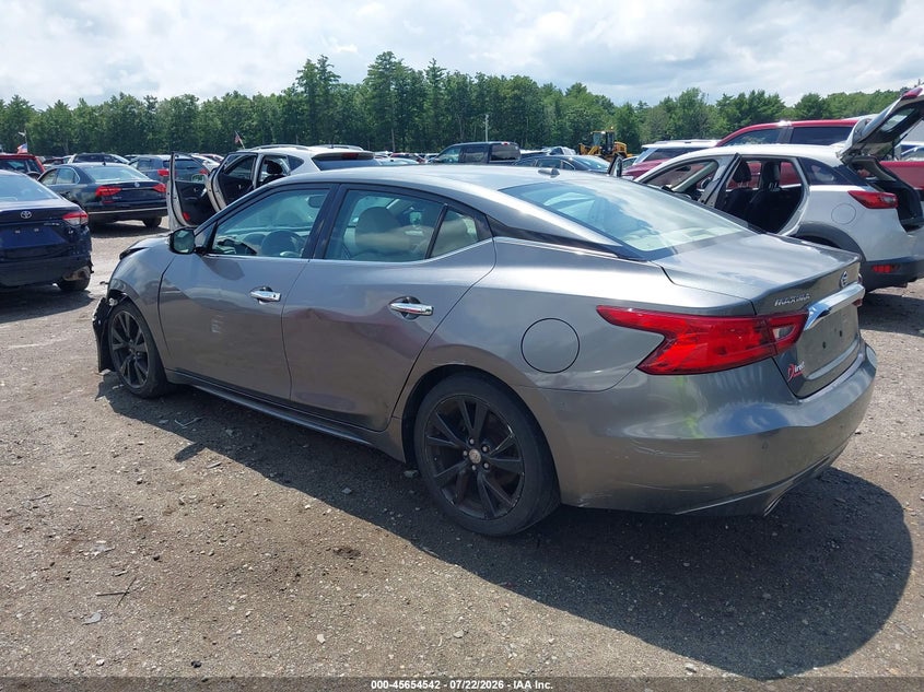 Vin: 1n4aa6ap9hc412840, lot: 46153097, nissan maxima 3.5 sv 20173