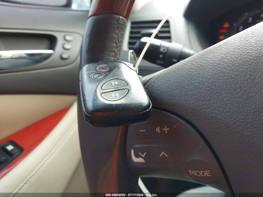 2008 Lexus Es 350 VIN: JTHBJ46G682231050 Lot: 45654550