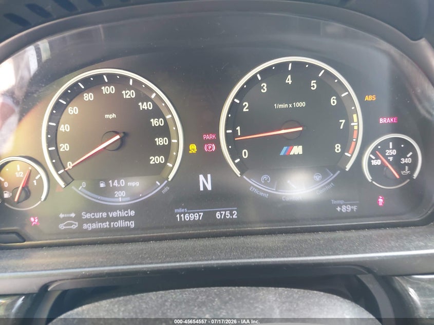 2013 BMW M5 VIN: WBSFV9C56DC773169 Lot: 45654557
