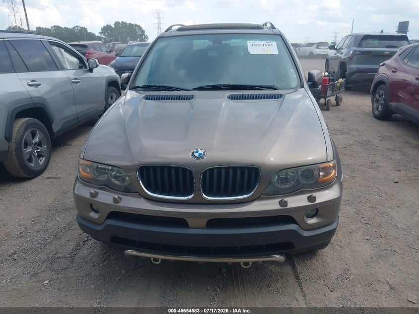 2004 BMW X5 3.0I VIN: 5UXFA13504LU28478 Lot: 45654583