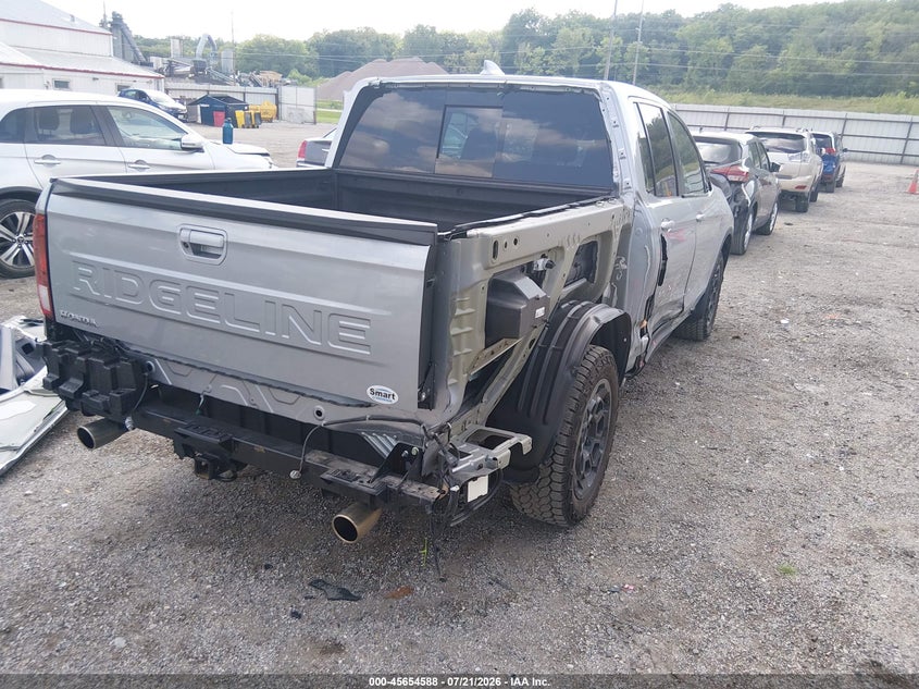 2025 Honda Ridgeline Rtl+ VIN: 5FPYK3F41SB016230 Lot: 45654588