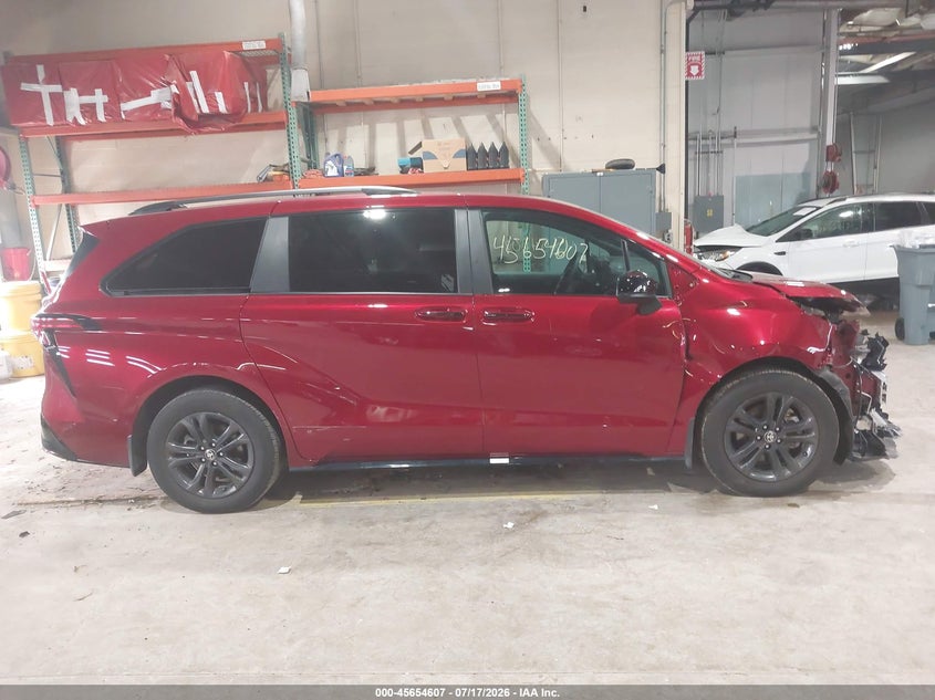 TOYOTA SIENNA 2025 VIN 5TDDSKFC9SS206541