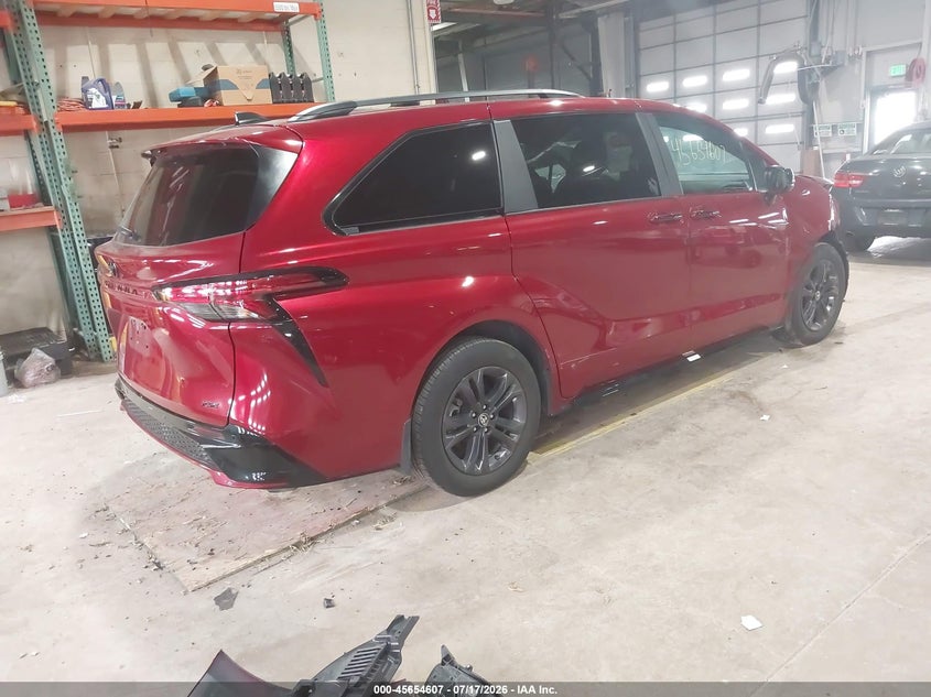 Vin: 5tddskfc9ss206541, lot: 46153162, toyota sienna xse 20254