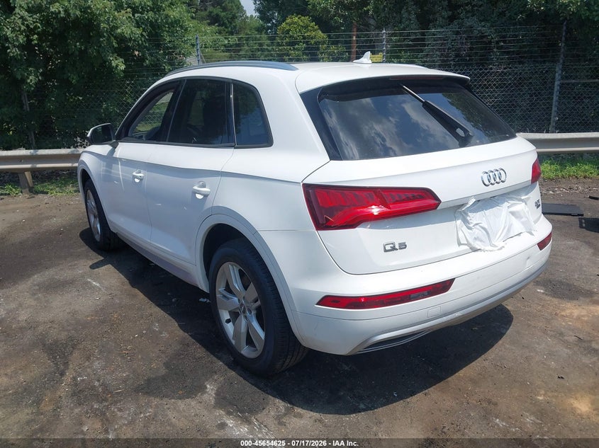 Vin: wa1anafy6j2015045, lot: 46153180, audi q5 2.0t premium/2.0t tech premium 20183