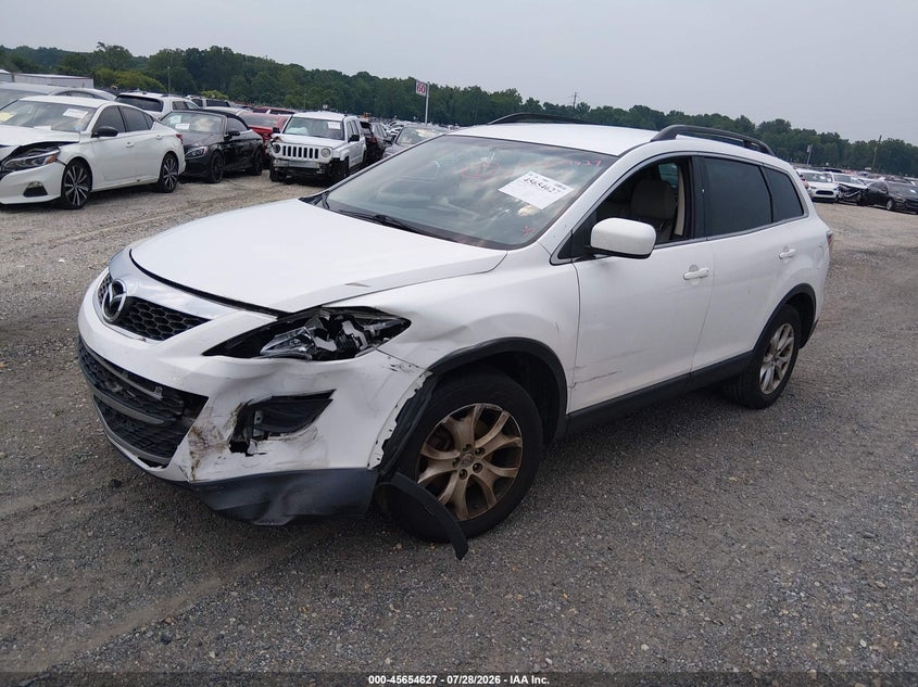 Vin: jm3tb3bvxb0315190, lot: 46153182, mazda cx-9 sport 20112