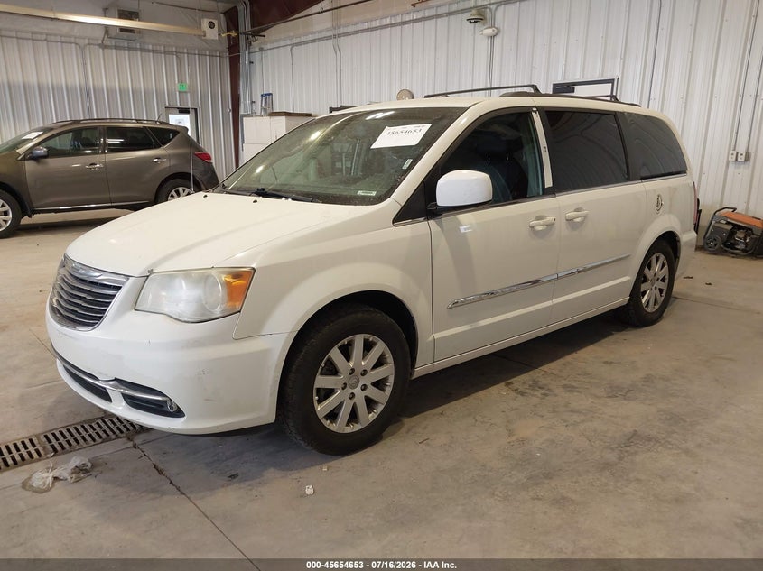 Vin: 2c4rc1bg8dr696181, lot: 46153208, chrysler town & country touring 20132